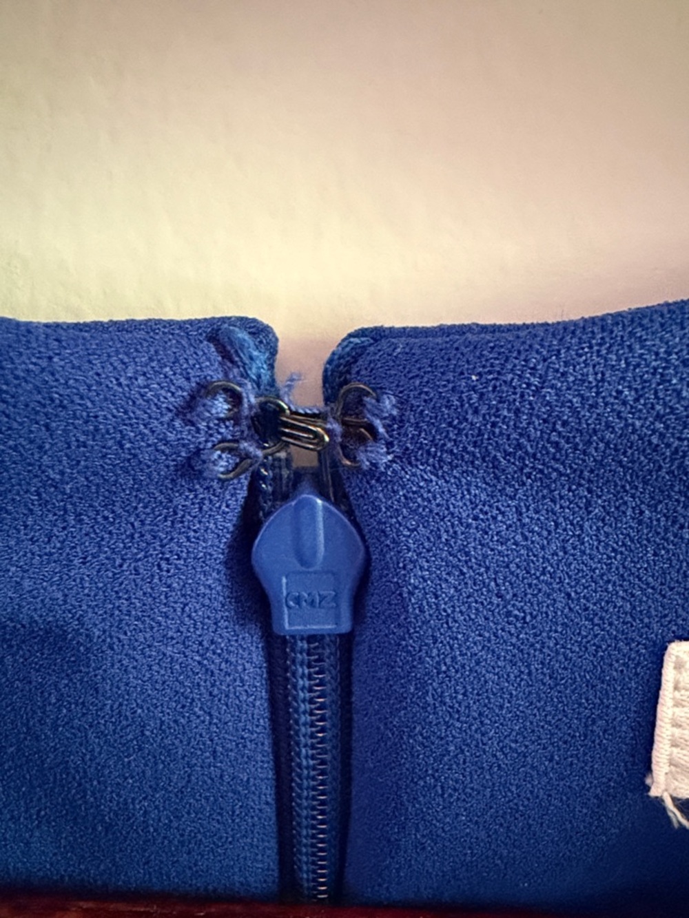 Calvin Klein Bold Blue Knot Accent Sheath Midi Dress • Sleeveless • Size16 • GPC - Picture 9 of 14